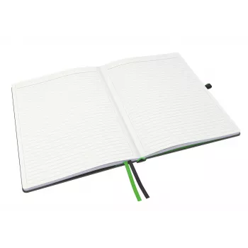 Leitz Notebook Complete A4 joonitud 96 grammi 80 lehte, Must, A4, Kõva köide