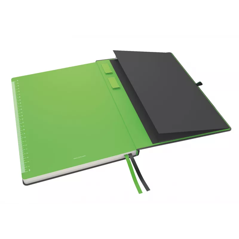 Leitz Notebook Complete A4 joonitud 96 grammi 80 lehte, Must, A4, Kõva köide