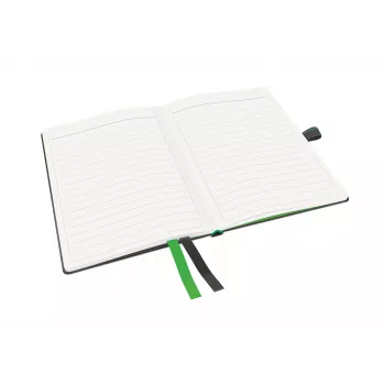 Leitz Notebook Complete A6 joonitud 96 grammi 80 lehte, must, A6, kõva köide