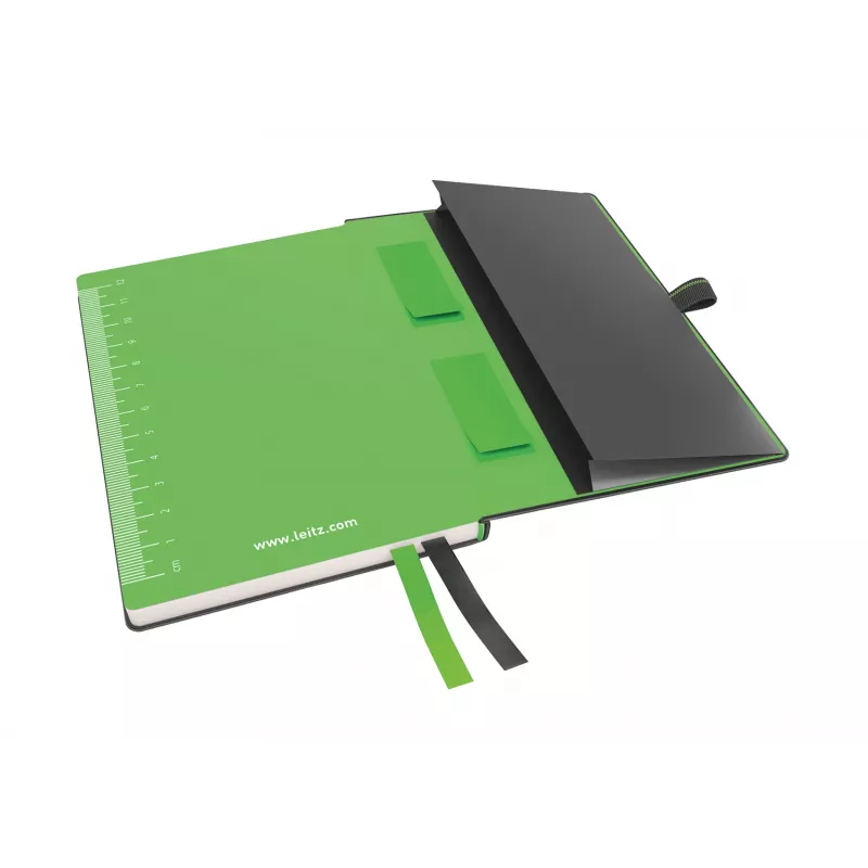 Leitz Notebook Complete A6 joonitud 96 grammi 80 lehte, must, A6, kõva köide