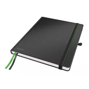 Leitz Notebook Complete iPadi suuruses joonelise kirjapaberiga 96 g 80 lehte, must, kõva köide