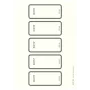 Leitz Spine Labels PC-printimiseks WOW kangiga kiirköitjale 80 mm