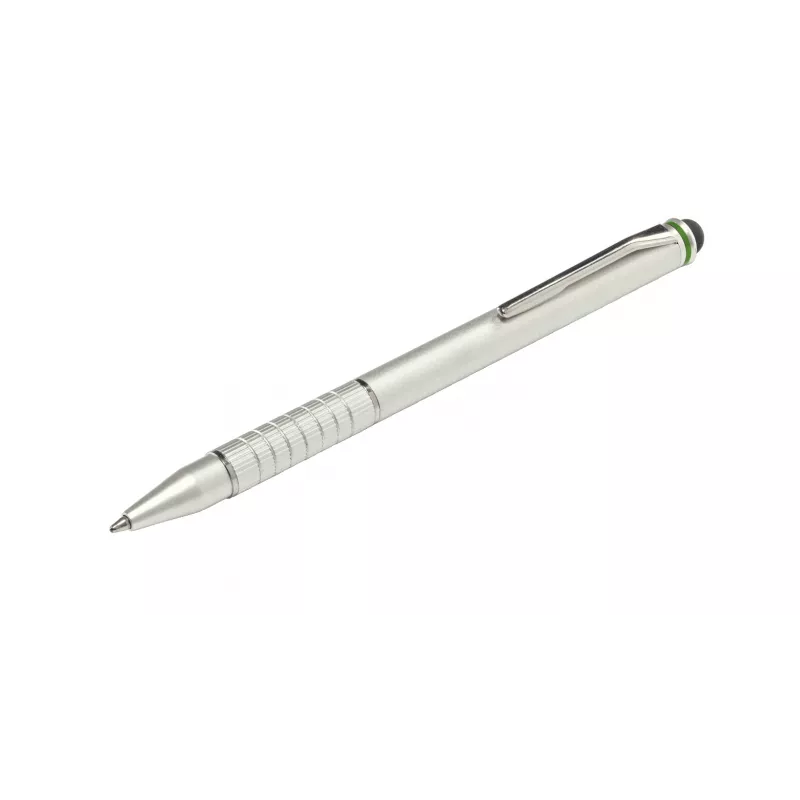 Leitz Stylus pliiatsid 2 in 1 Complete puuteekraaniga seadmetele, universaalne, mis tahes kaubamärk, hõbedane, iPad, alumiinium, silikoon, 10 g