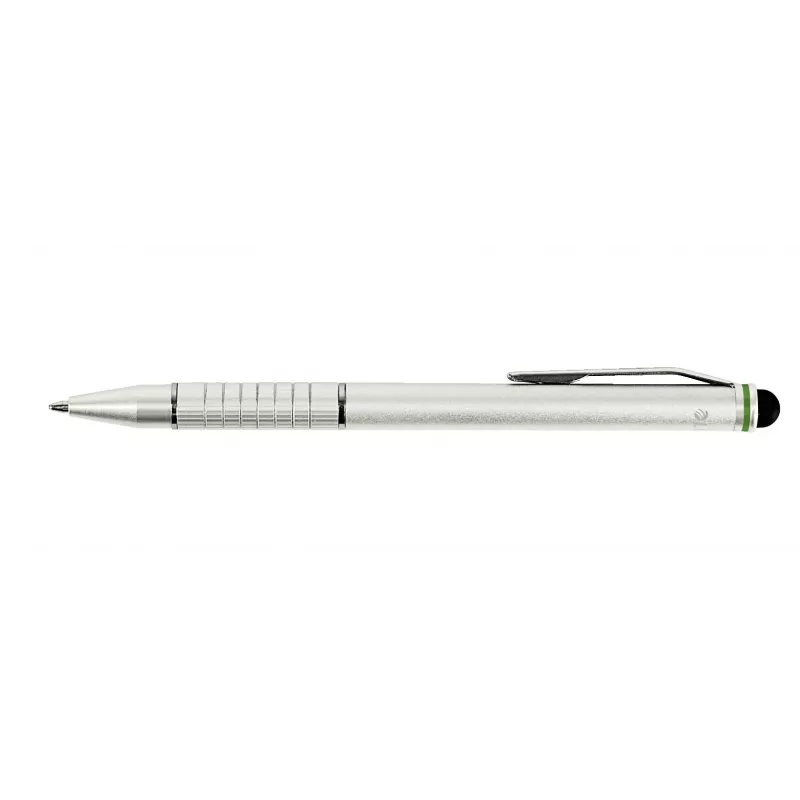 Leitz Stylus pliiatsid 2 in 1 Complete puuteekraaniga seadmetele, universaalne, mis tahes kaubamärk, hõbedane, iPad, alumiinium, silikoon, 10 g