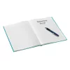 Leitz WOW märkmik A5 ruuduline kõva kaanega, Muster, Sinine, A5, 80 lehte, 80 g/m², Ruuduline
