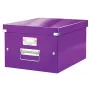 Leitz Click & Store WOW keskmine hoiukarp, lilla, papp, 16,7 l, 281 mm, 200 mm, 265 x 335 x 188 mm