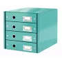 Leitz Click & Store WOW sahtlikapp (4 sahtlit), sinine, papp, 2,49 kg