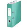 Leitz Lever Arch File 180° WOW POB/Lamineeritud A4/80mm, A4, papp, türkiis, 600 lehte, 80 g/m², 8 cm