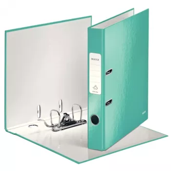 Leitz Lever Arch File 180° WOW POB/Laminated A4/50mm, A4, Kartong, Türkiissinine, 350 lehte, 80 g/m², 5 cm