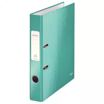 Leitz Lever Arch File 180° WOW POB/Laminated A4/50mm, A4, Kartong, Türkiissinine, 350 lehte, 80 g/m², 5 cm