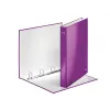Leitz Ringbinder WOW Lamineeritud A4+ 4DR/25mm, A4, Kartong, Metallik, Lilla, 230 lehte, 80 g/m², 2,5 cm