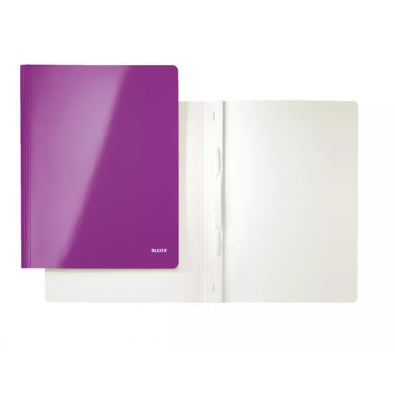 Leitz lamekaust WOW A4, A4, papp, lilla, 250 lehte, 240 mm, 3 mm