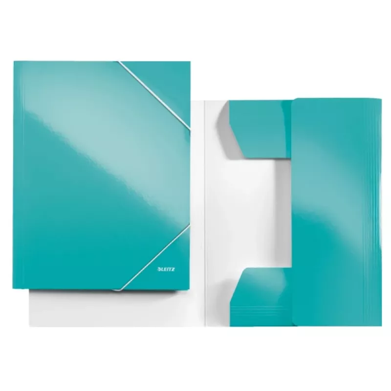Leitz 3-Flap Folder WOW Card/POB A4, A4, polüpropüleen (PP), roheline, 250 lehte, 80 g/m², paber