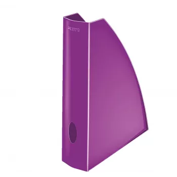 Leitz ajakirjahoidik WOW, lilla, plastik, A4, 290 g