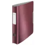 Leitz tõstemehhanismiga kiirköitja 180° Active Style PP A4/60mm, A4, Polüvaht, Punane, 350 lehte, 80 g/m², 6,5 cm
