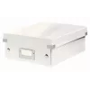 Leitz Click & Store WOW väike korralduskarp, valge, papp, 600 g