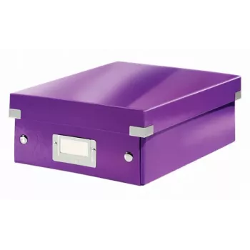 Leitz Organizer Box Click & Store WOW Small, lilla, papp, 600 g