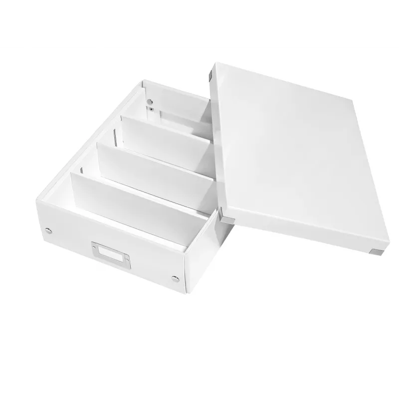 Leitz Click & Store WOW Medium Organiser Box, valge, Carton, 880 g