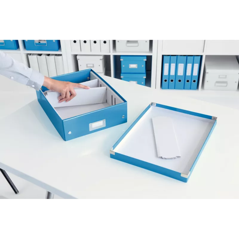 Leitz Click & Store WOW Medium Organiser Box, sinine, papp, 880 g
