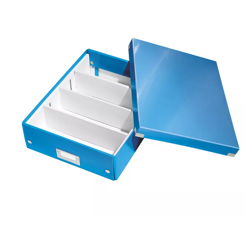 Leitz Click & Store WOW Medium Organiser Box, sinine, papp, 880 g