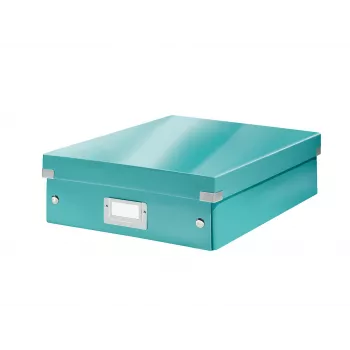 Leitz Click & Store WOW keskmine korraldajakarp, sinine, kartong, 880 g