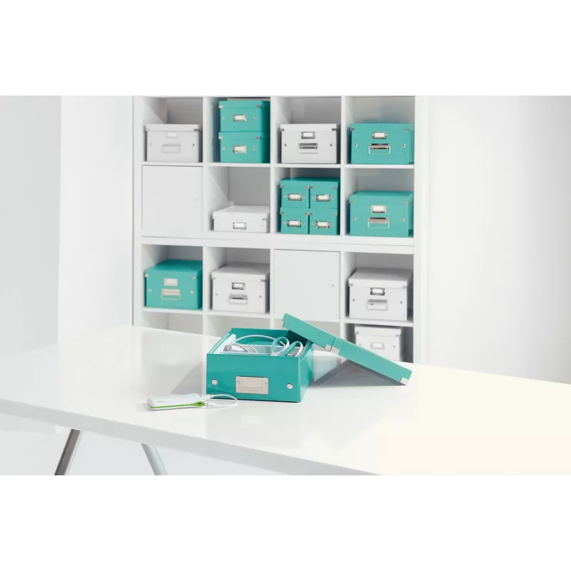 Leitz Click & Store WOW keskmine korraldajakarp, sinine, kartong, 880 g