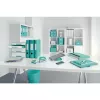 Leitz Lever Arch File Active PP WOW A4/80mm, A4, Polüvaht, türkiis, 500 lehte, 80 g/m², 8,2 cm