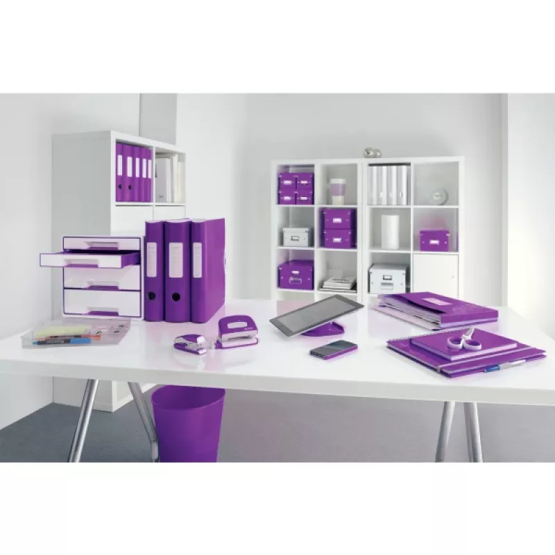 Leitz kiirköitja Active PP WOW A4/80mm, A4, polüvaht, kannike, 500 lehte, 80 g/m², 8,2 cm