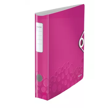 Leitz kangi-arhiivikaust Active PP WOW A4/65mm, A4, Polyfoam, roosa, 350 lehte, 80 g/m², 6,5 cm