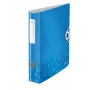 Leitz laiakaarekujuline mapp Active PP WOW A4/65mm, A4, vahtpolüpropüleen, sinine, 350 lehte, 80 g/m², 6,5 cm