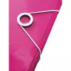 Leitz WOW PP projektikaust, tavaline dokumentide kaust, A4, polüpropüleen (PP), metallik, roosa, 200 lehte, 254 mm
