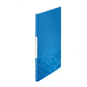 Leitz esitluskaust WOW PP 20 taskuga, sinine, metalne, polüvinüülkloriid (PVC), 20 taskut, A4, 231 mm, 13 mm