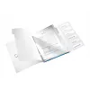 Leitz vahelehtedega mapp WOW PP 6 vahelehte, A4, polüpropüleen (PP), sinine, metallik, 200 lehte, 260 mm, 17 mm