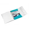 Leitz vaheleheraamat WOW PP 12 vahelehte, A4, polüpropüleen (PP), sinine, metallik, 200 lehte, 265 mm, 17 mm