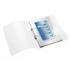 Leitz Ringbinder WOW PP A4 2RR/25mm, A4, ümarad rõngad, polüpropüleen (PP), sinine, metallik, valge, 190 lehte