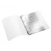 Leitz WOW rõngaskaust, A4, polüpropüleen (PP), metallik, roosa, 200 lehte, 2,5 cm, 257 mm