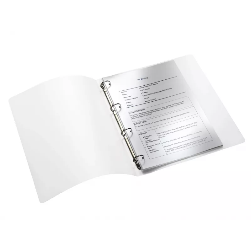 Leitz WOW rõngaskaust, A4, polüpropüleen (PP), metallik, roosa, 200 lehte, 2,5 cm, 257 mm