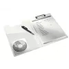 Leitz WOW kaanega kirjutusalus, A4, polüvaht, roosa, 75 lehte, 1 tasku, 230 mm