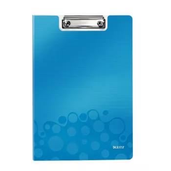 Leitz Clipboard kaanega WOW, A4, polüvaht, sinine, 75 lehte, 1 tasku, 230 mm