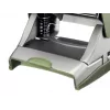 Leitz NeXXt Hole Punch Style, 2-auguline 30 lehte metallist, 30 lehte, roheline, hõbedane, metall, 8 cm, A6, 107 mm