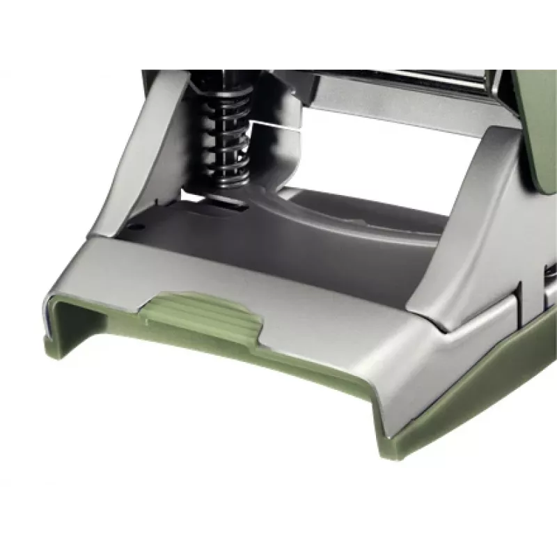 Leitz NeXXt Hole Punch Style, 2-auguline 30 lehte metallist, 30 lehte, roheline, hõbedane, metall, 8 cm, A6, 107 mm