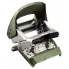 Leitz NeXXt Hole Punch Style, 2-auguline 30 lehte metallist, 30 lehte, roheline, hõbedane, metall, 8 cm, A6, 107 mm