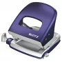 Leitz Hole Punch Style NeXXt, 2-auguline 30 lehte metallist, 30 lehte, sinine, 8 cm, A6, 380 g, 107 x 100 x 137 mm