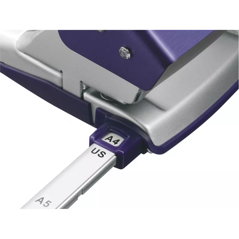 Leitz Hole Punch Style NeXXt, 2-auguline 30 lehte metallist, 30 lehte, sinine, 8 cm, A6, 380 g, 107 x 100 x 137 mm