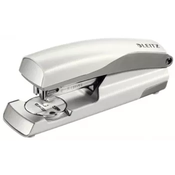 Leitz NeXXt klambripüstol Style, 30 lehte Metall, 30 lehte, Hõbedane, Valge, P3, Metall, Plastik, 80 g/m², Ülevalt