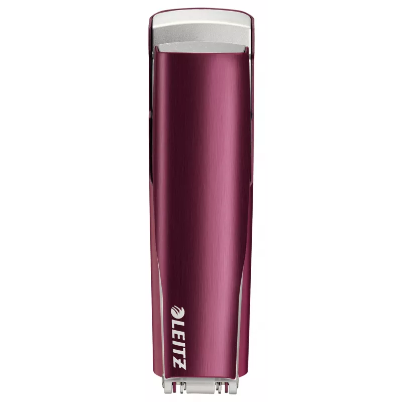 Leitz NeXXt klammerdaja Style, 30 lehte Metallist, 30 lehte, Punane, Hõbedane, 24/6, Metall, Plastik, 80 g/m², Ülevalt