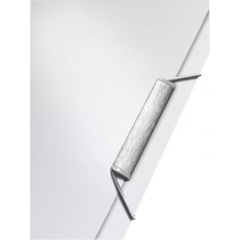 Leitz 3-klapiga kaust, stiil PP A4, A4, polüpropüleen (PP), valge, 150 lehte, 80 g/m², elastne pael