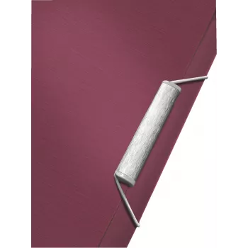 Leitz 3-klapiga stiilne PP-kaust A4, A4, polüpropüleen (PP), punane, 150 lehte, 80 g/m², kummipael