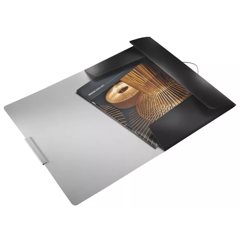 Leitz 3-Flap Folder Style PP A4, A4, Polüpropüleen (PP), Must, 150 lehte, 80 g/m², Kummipael