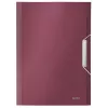 Leitz laiendatav kontserdiinastiilis toimik PP, A4, polüpropüleen (PP), punane, 250 lehte, 80 g/m², 6 taskut